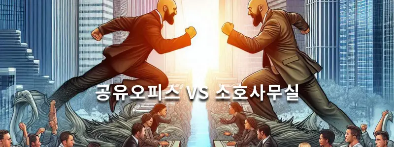 공유오피스 VS 소호사무실